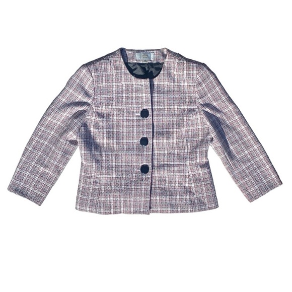 Le Suit Petite Shoulder Padded Suit Coat • 8P - Picture 1 of 5